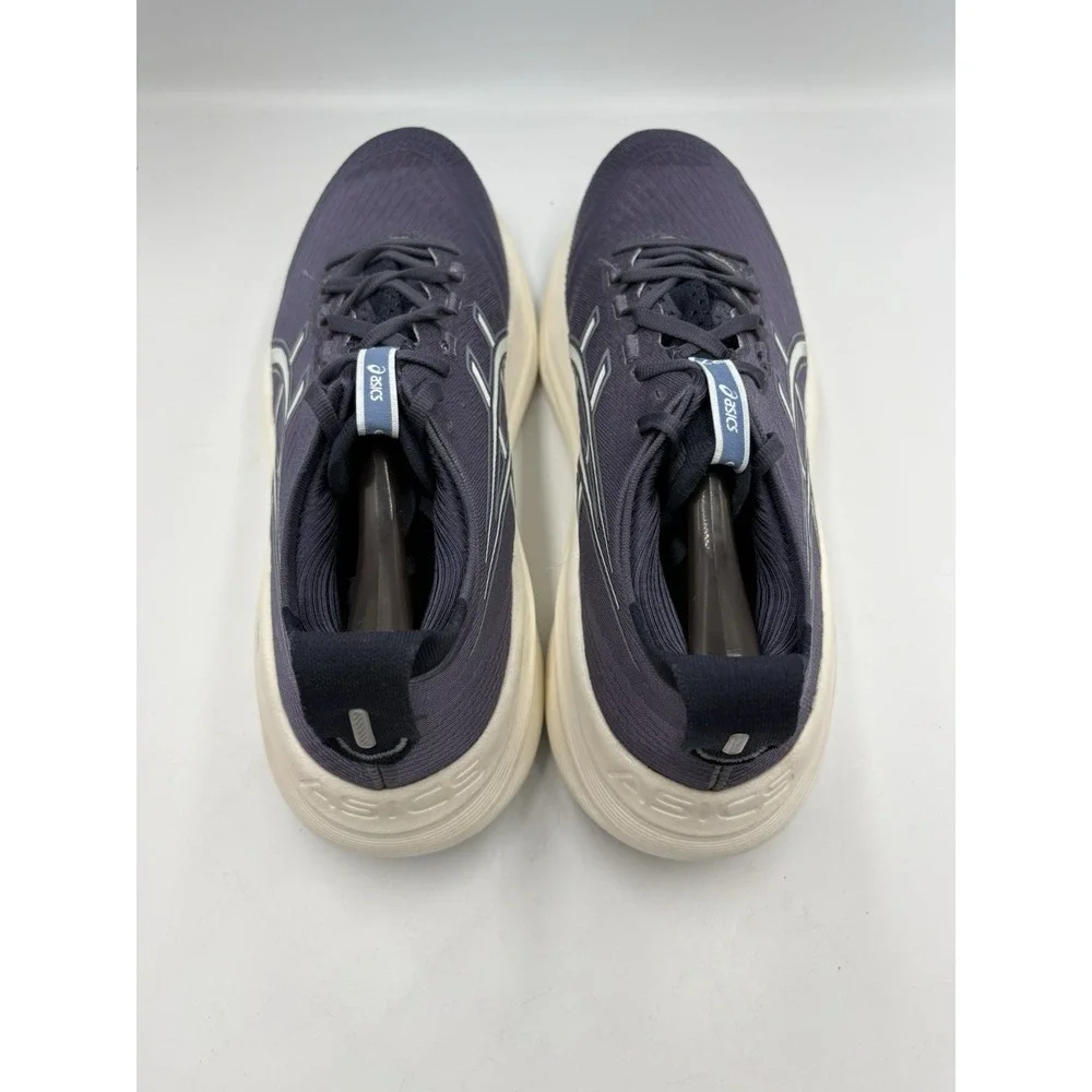 ASICS Gel-Nimbus 27 Running Shoes Navy Blue Purple Mens Sneakers PureGEL FF Blas